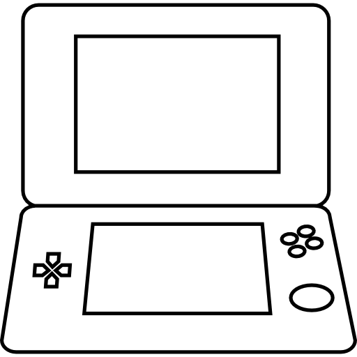 video game console coloring pages