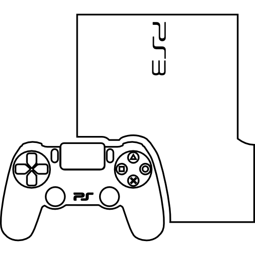 ps3 controller drawing