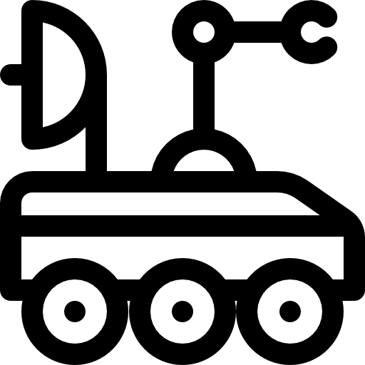 veículo lunar grátis ícone