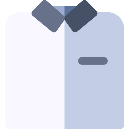 Shirt Basic Rounded Flat icon