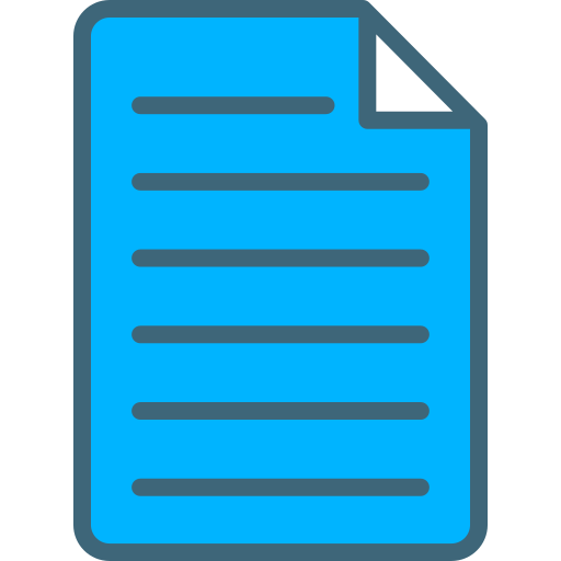 Document - Free files and folders icons