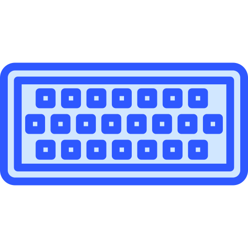 teclado electrónico icono gratis