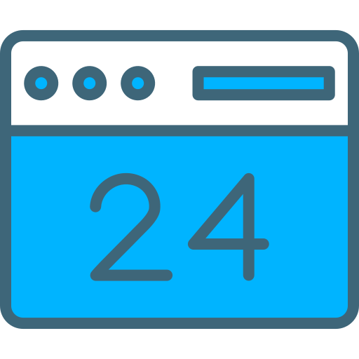 24 hours - Free computer icons