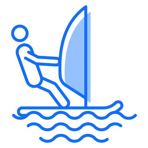 windsurfing icono gratis