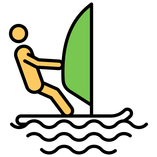 windsurfing icono gratis