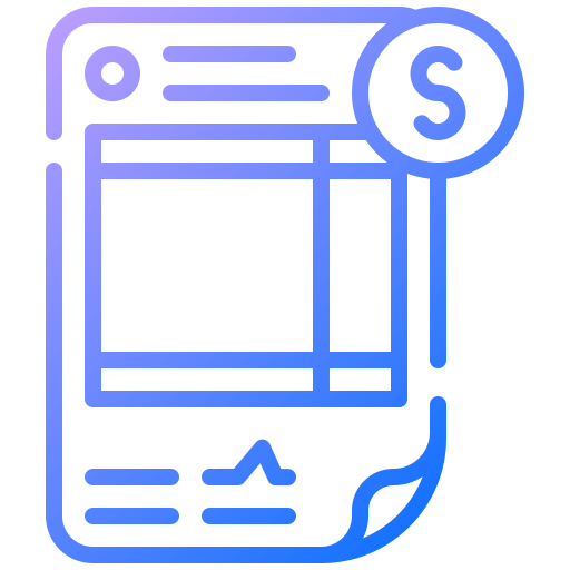 Счет бесплатно иконка