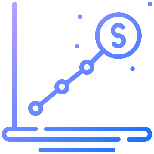 crecimiento del dinero icono gratis