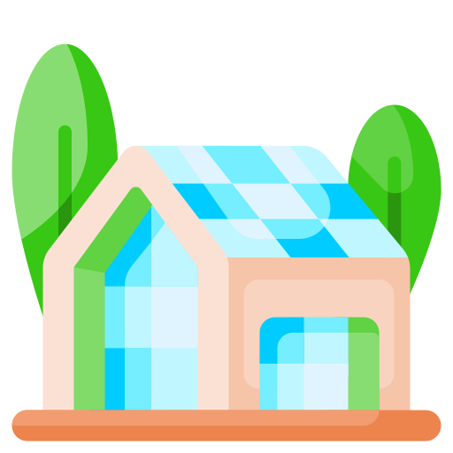 casa ecológica icono gratis