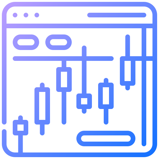 bolsa de valores icono gratis