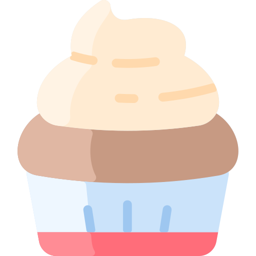 Cupcake Vitaliy Gorbachev Flat icon