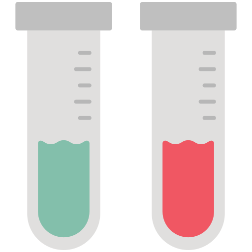 Test tube Dinosoft Flat icon