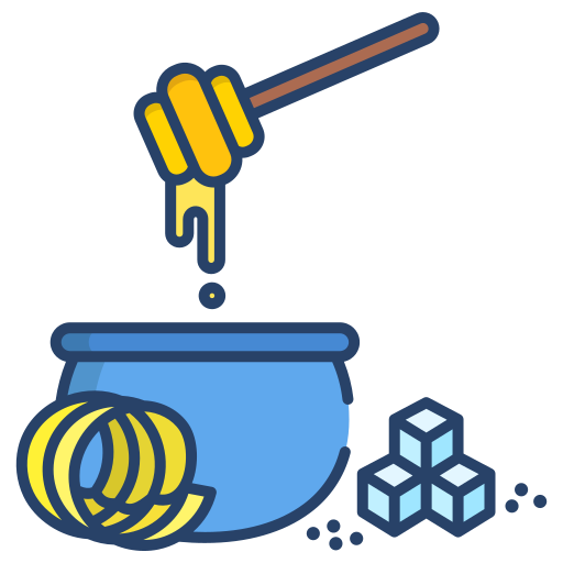 Honey Jar Icongeek26 Linear Colour Icon