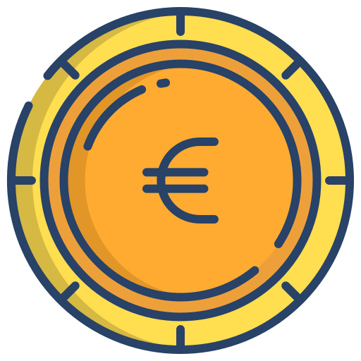 euro icono gratis