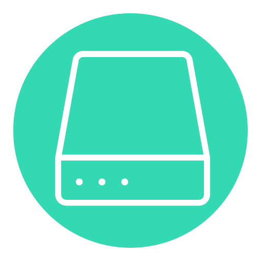 Hard drive - free icon