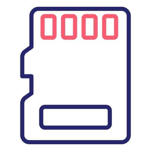 tarjeta micro sd icono gratis