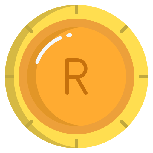 rand sud-africain Icône gratuit