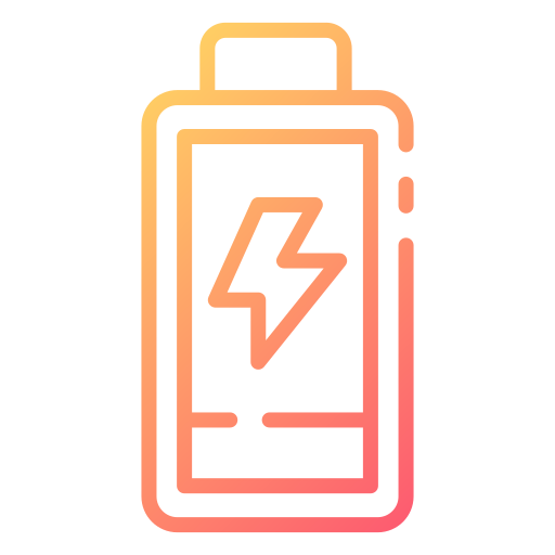 Battery status free icon