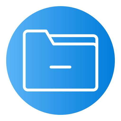 Folder Generic Flat Gradient icon