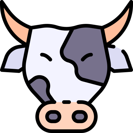 vaca icono gratis