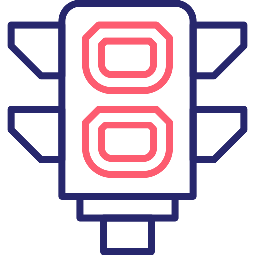 Traffic lights free icon Traffic lights free icon
