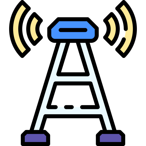 torre de radio icono gratis