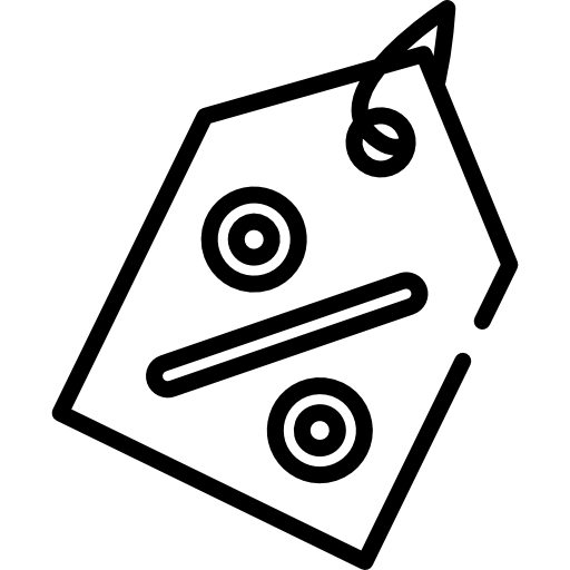 descuento icono gratis