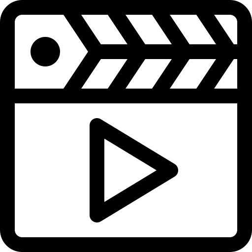 Clapperboard free icon