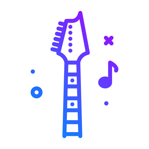 guitarra electrica icono gratis