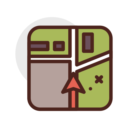 Map free icon