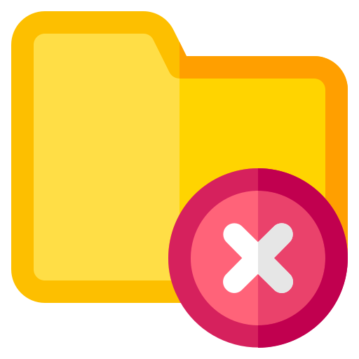 Forbidden Generic Outline Color icon