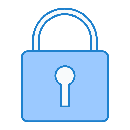 Locked Generic Blue icon