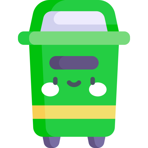 contenedor de basura icono gratis