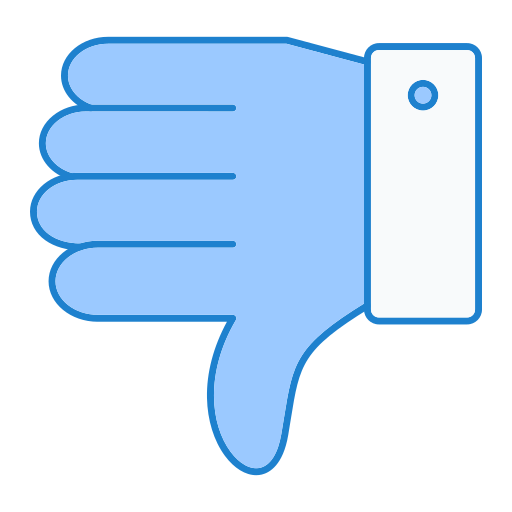 Dislike - Free hands and gestures icons