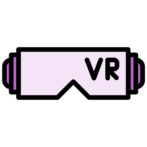 gafas de realidad virtual icono gratis