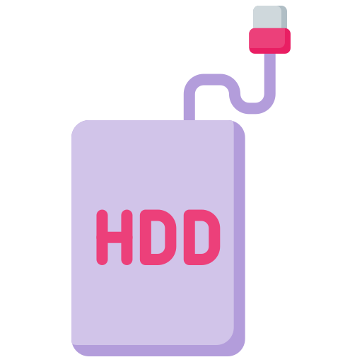 Hdd free icon