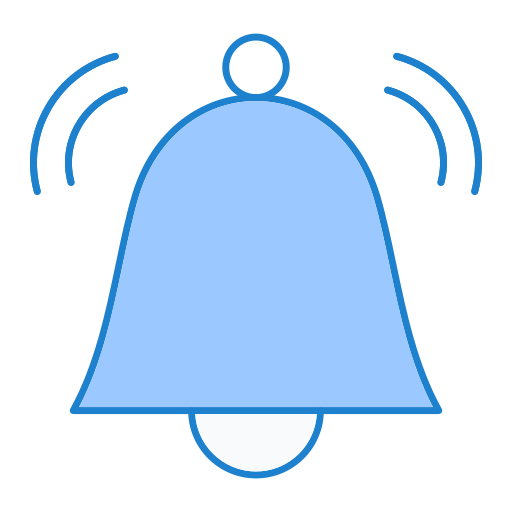 Bell Generic Blue Icon