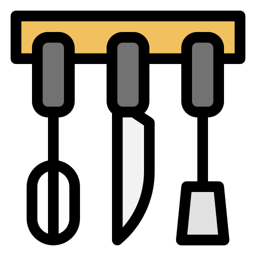 equipo de cocina icono gratis