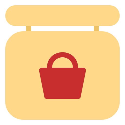 Supermarket Generic Flat icon