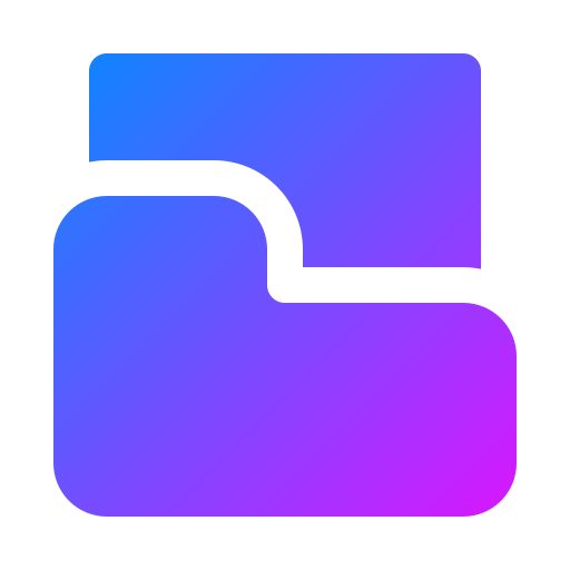 Folder Generic Flat Gradient icon