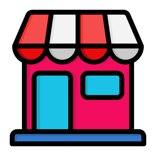 가게 무료 아이콘