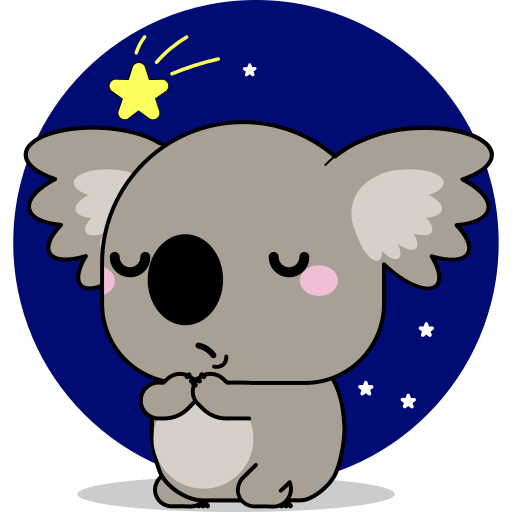 Koala Stickers - Free animals Stickers