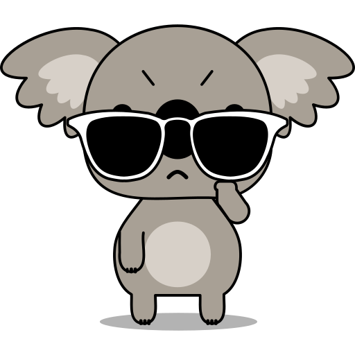 koala kostenlos Sticker