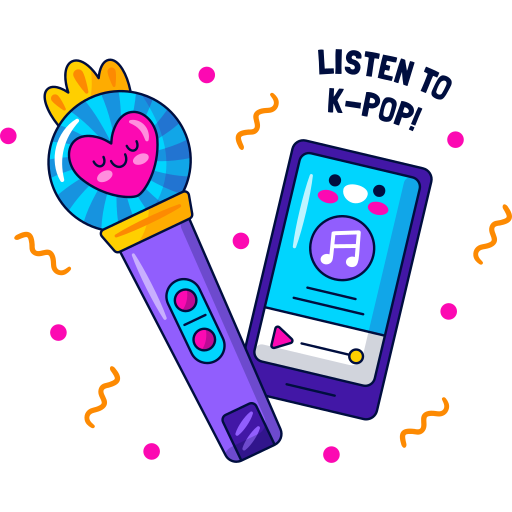 Kpop free sticker