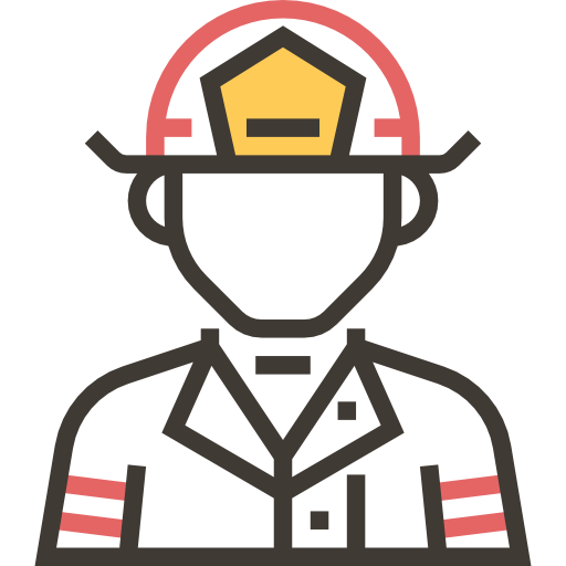 bombero icono gratis