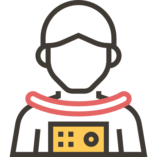 astronauta icono gratis