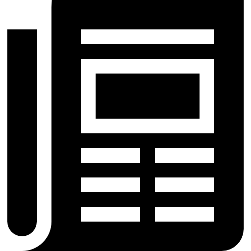 periódico icono gratis