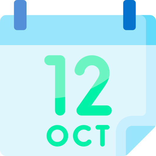 octubre icono gratis