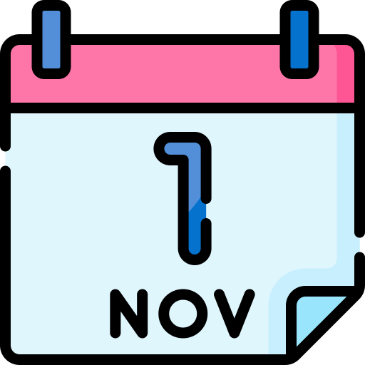 noviembre icono gratis