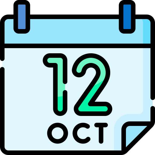 octubre icono gratis