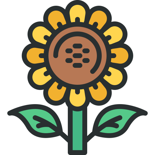 Sunflower free icon